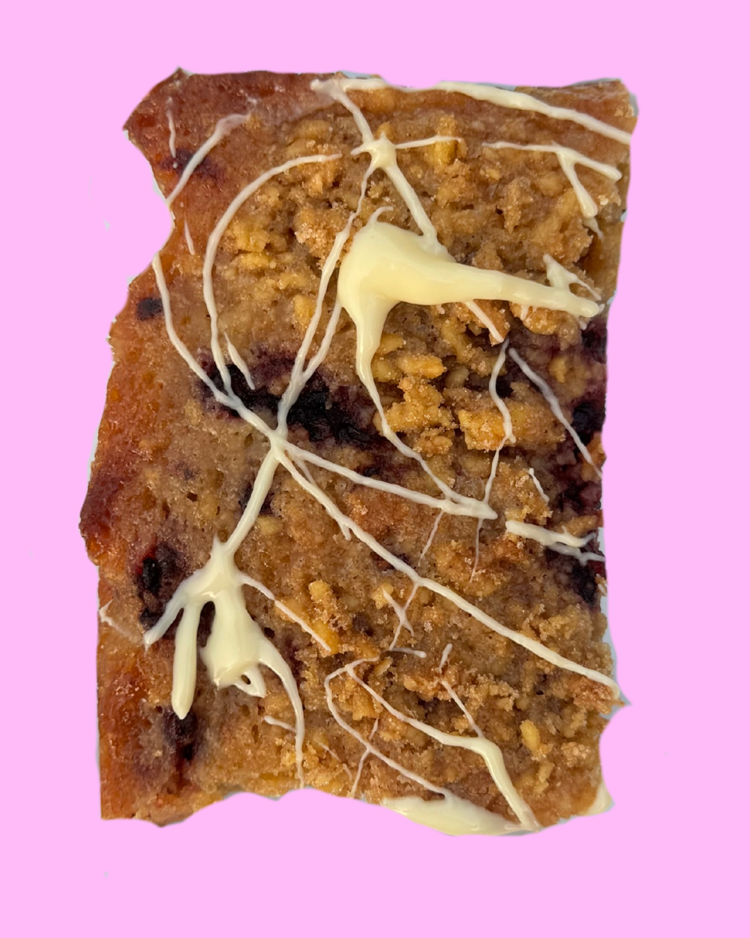 Blackberry Crumble Blondie